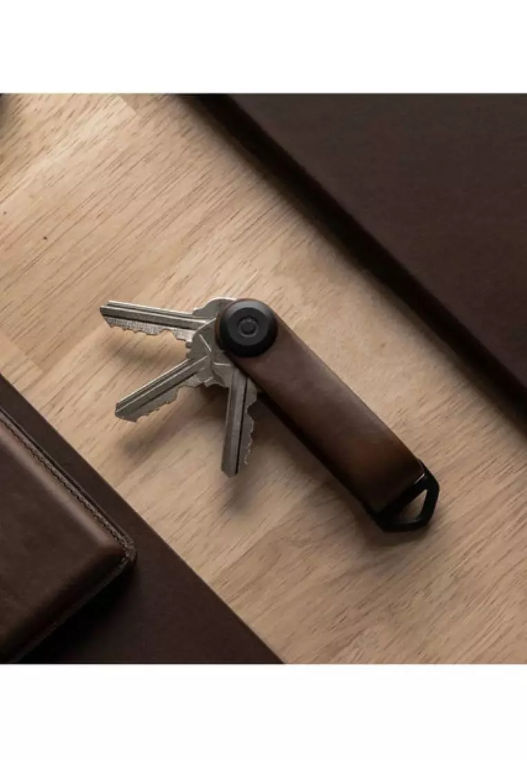 Orbitkey Hybrid Leather Key Organiser (Black)
