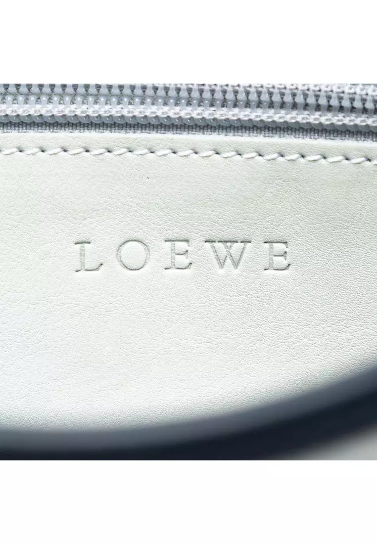 Pre-Loved Loewe Suede Anagram Switching Shoulder Bag