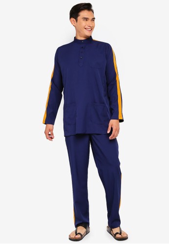 Side Stripe Baju Melayu Cekak Musang