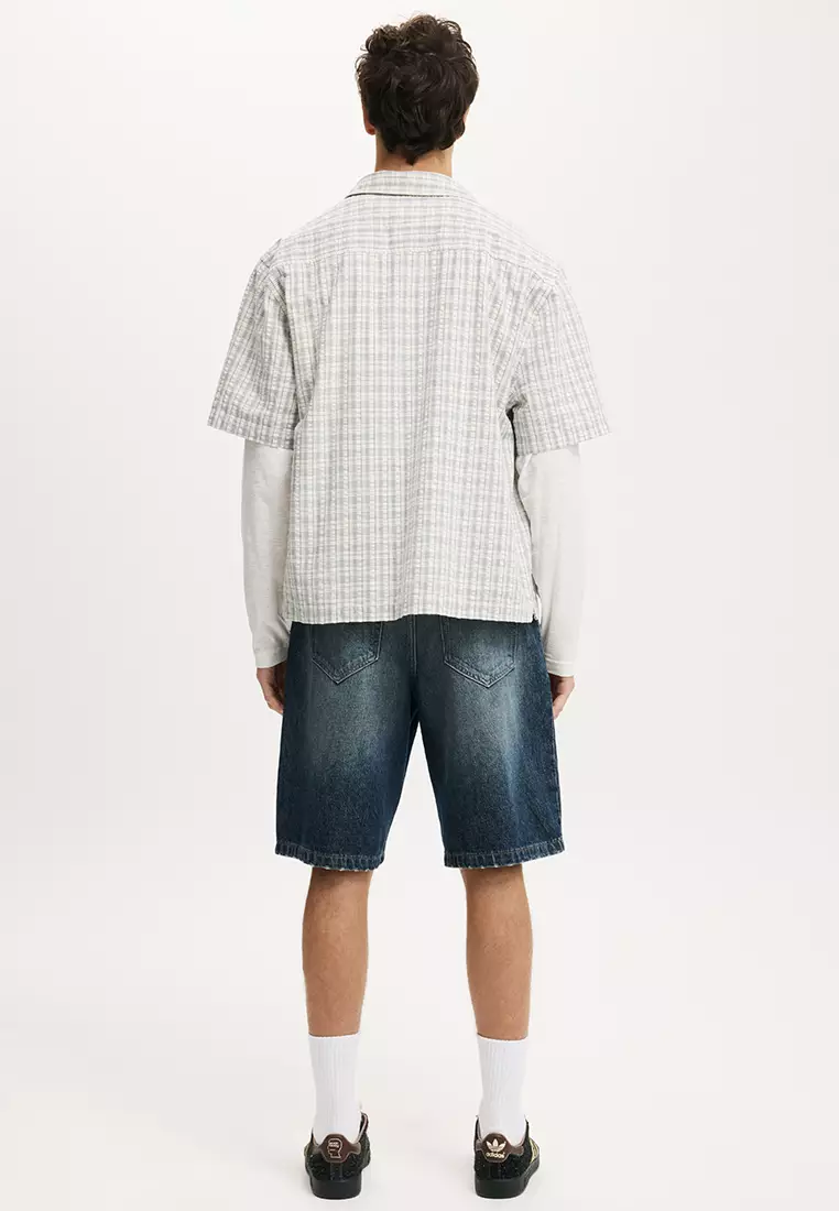 Baggy Denim Shorts
