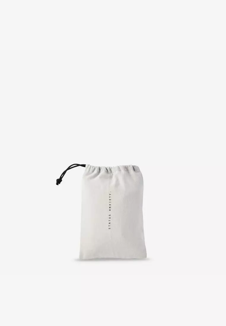 Buy Status Anxiety Status Anxiety Smoke And Mirrors Zip Leather Pouch