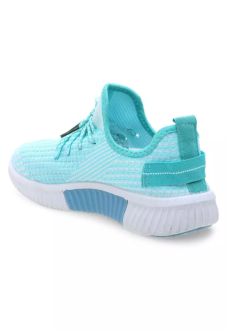 Sneakers Wanita Running Shoes Dual Tone Color Fashion Women Premium Quality - Biru