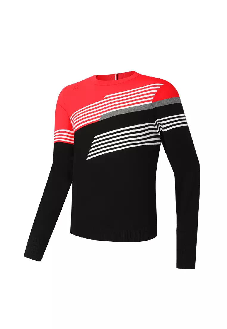 FILA CORE Men s ATHLETICS GOLF Knit Sweater in Red