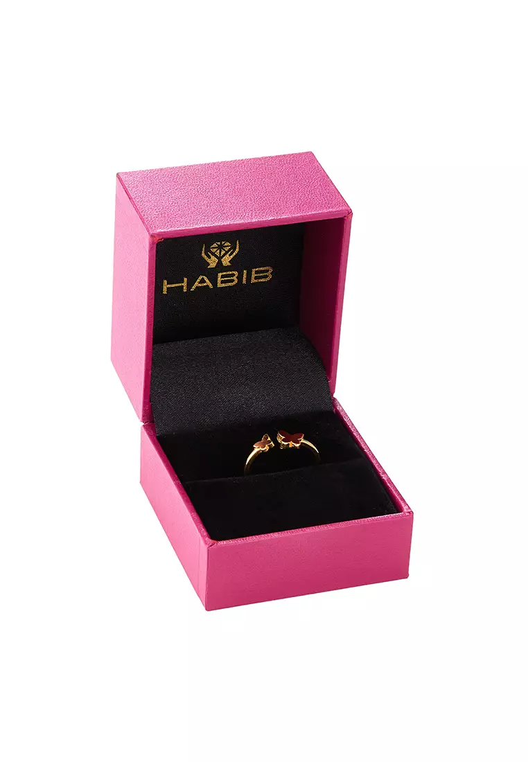HABIB Oro Italia 916 Yellow Gold Ring GR46830821