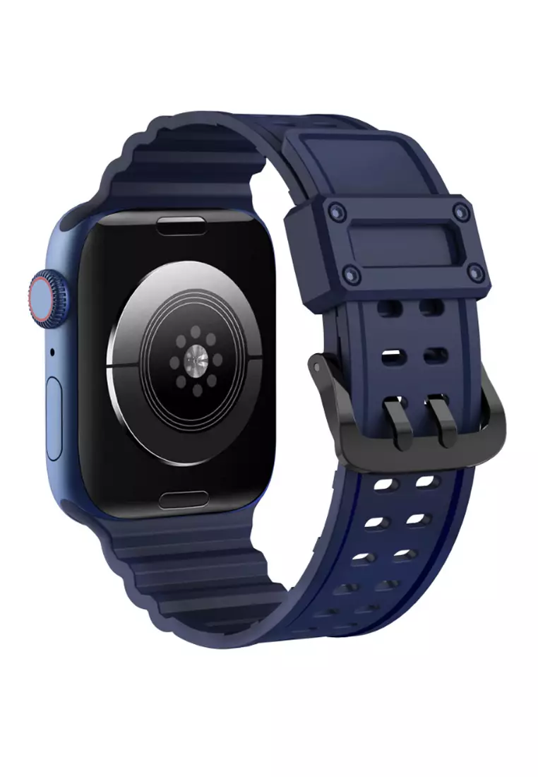 Navy apple watch band 38mm on sale
