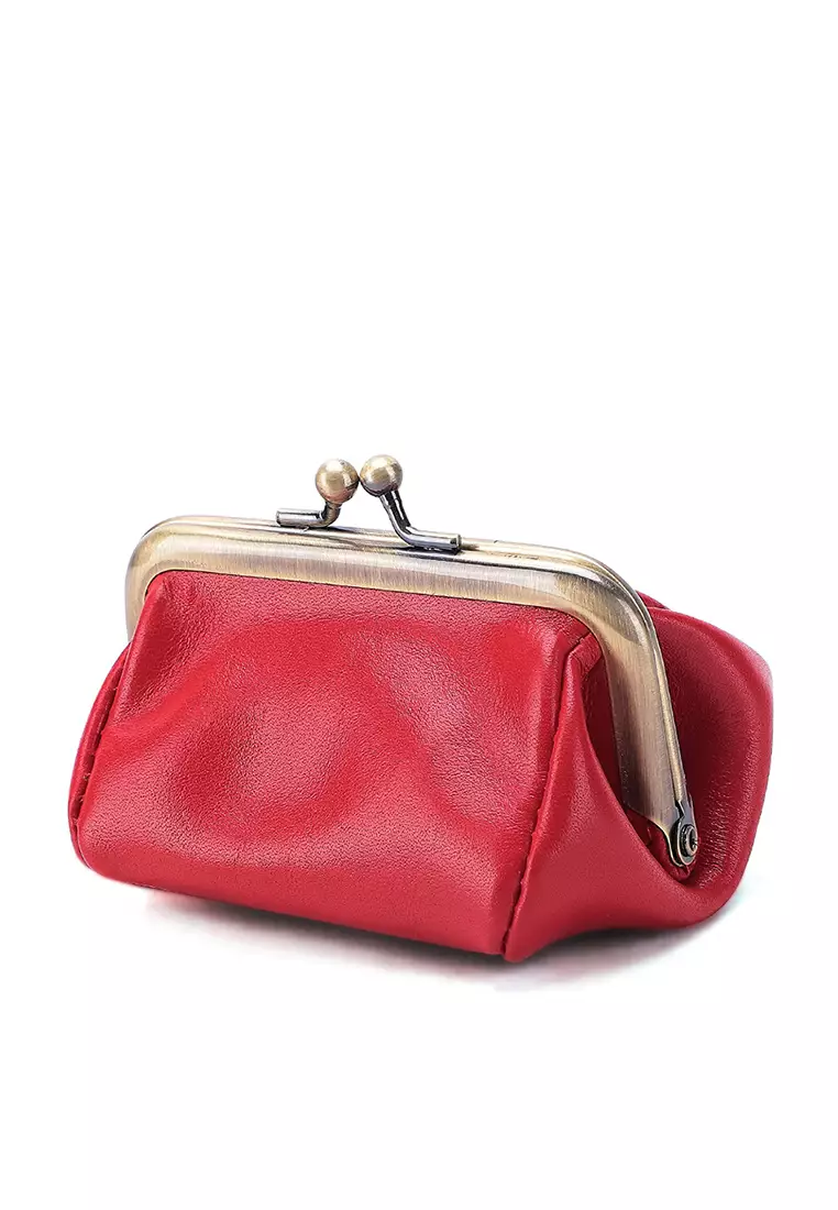 Red coin purse store