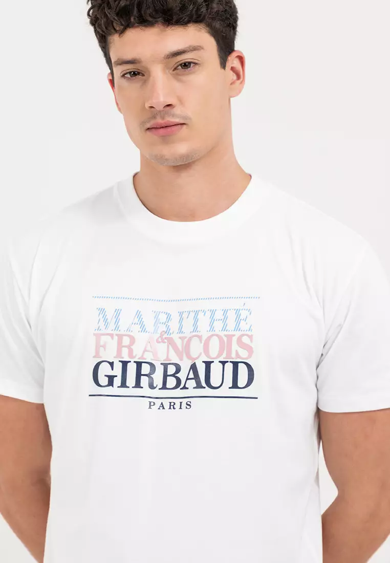 Men's OG Tri Paris Tee White