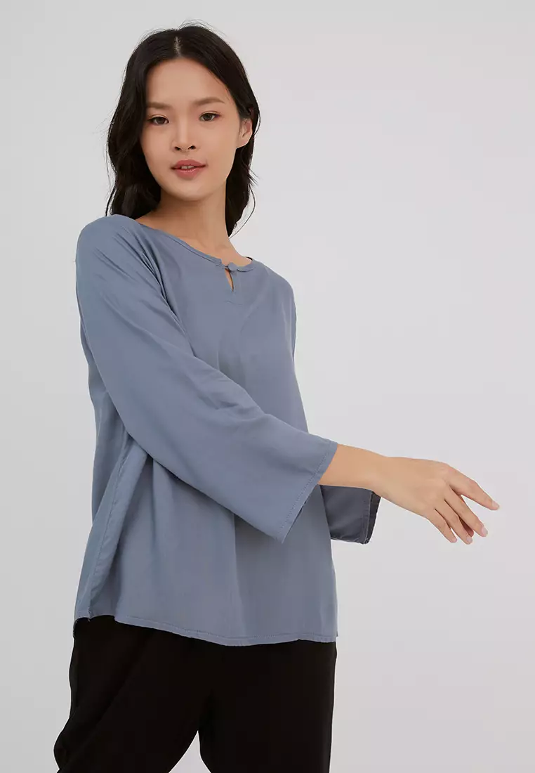 Yura Puffy Shirt - Grey