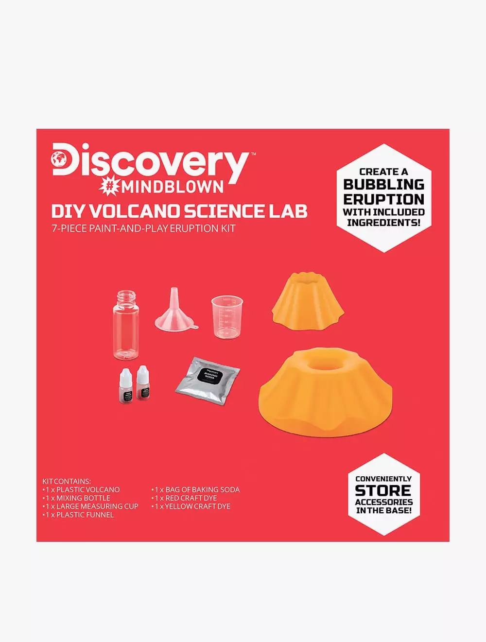 Discovery Mindblown Toy DIY Volcano Set  - DCN1423018330