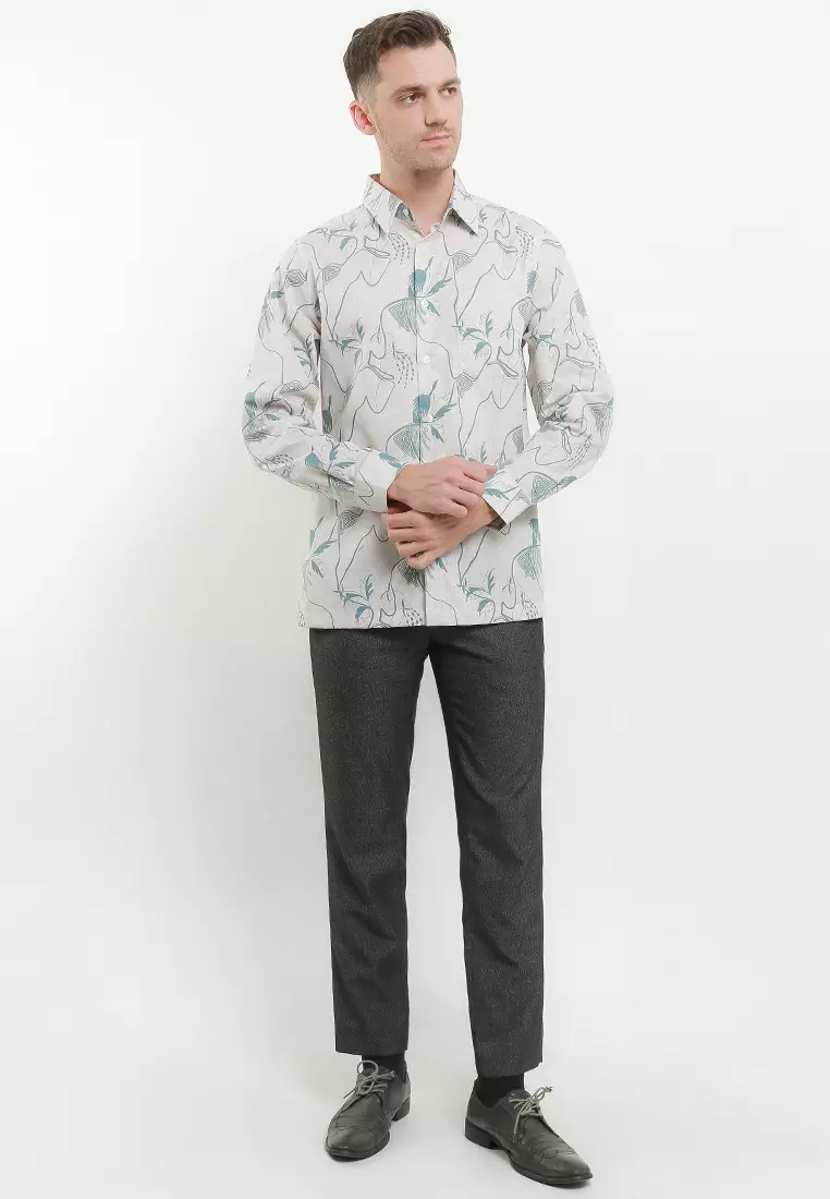 Men Shirt Long Sleeve Mayura