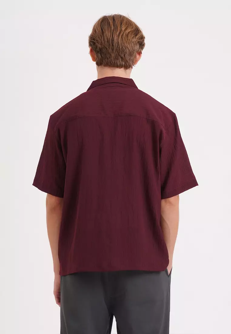 Penshoppe button down polo top