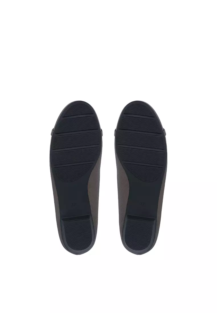 Dark Coffee  Amara Buckle Strap Pumps