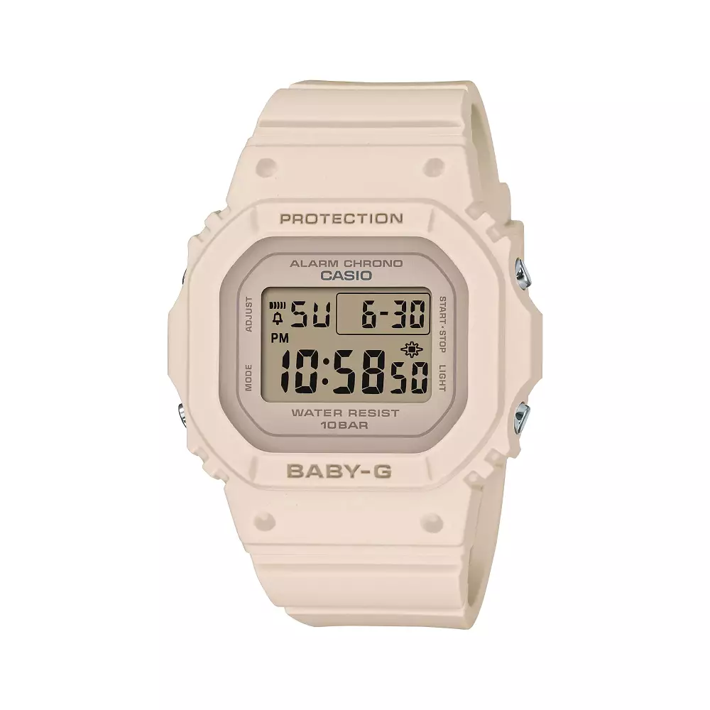 線上選購Casio Casio Baby-G Digital Beige Resin Strap Women Watch