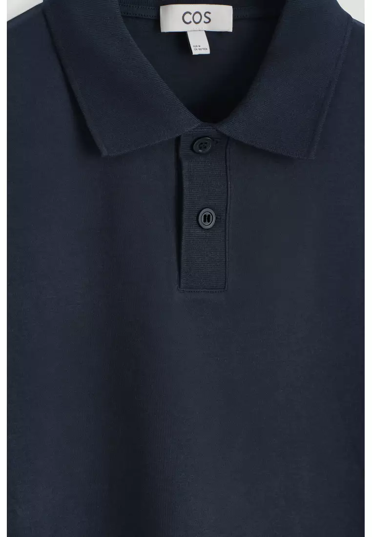 INTERLOCK COTTON POLO SHIRT