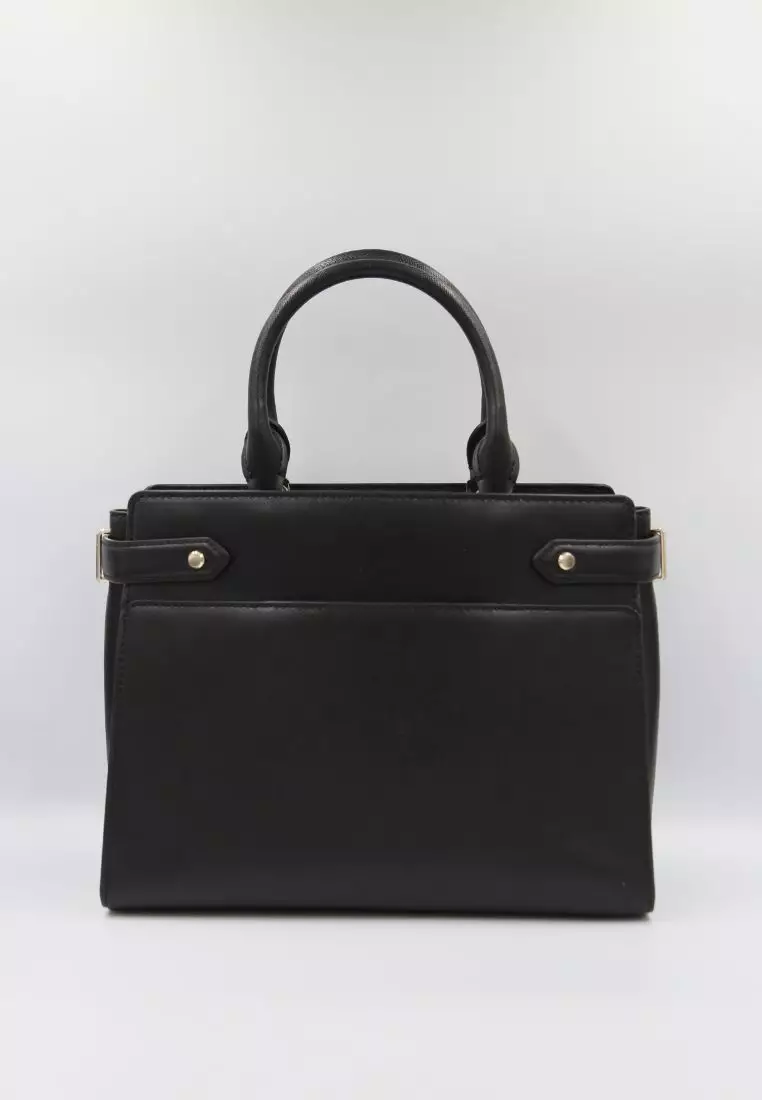 Kate Spade Small Staci WKRU7097 Satchel Bag In Black