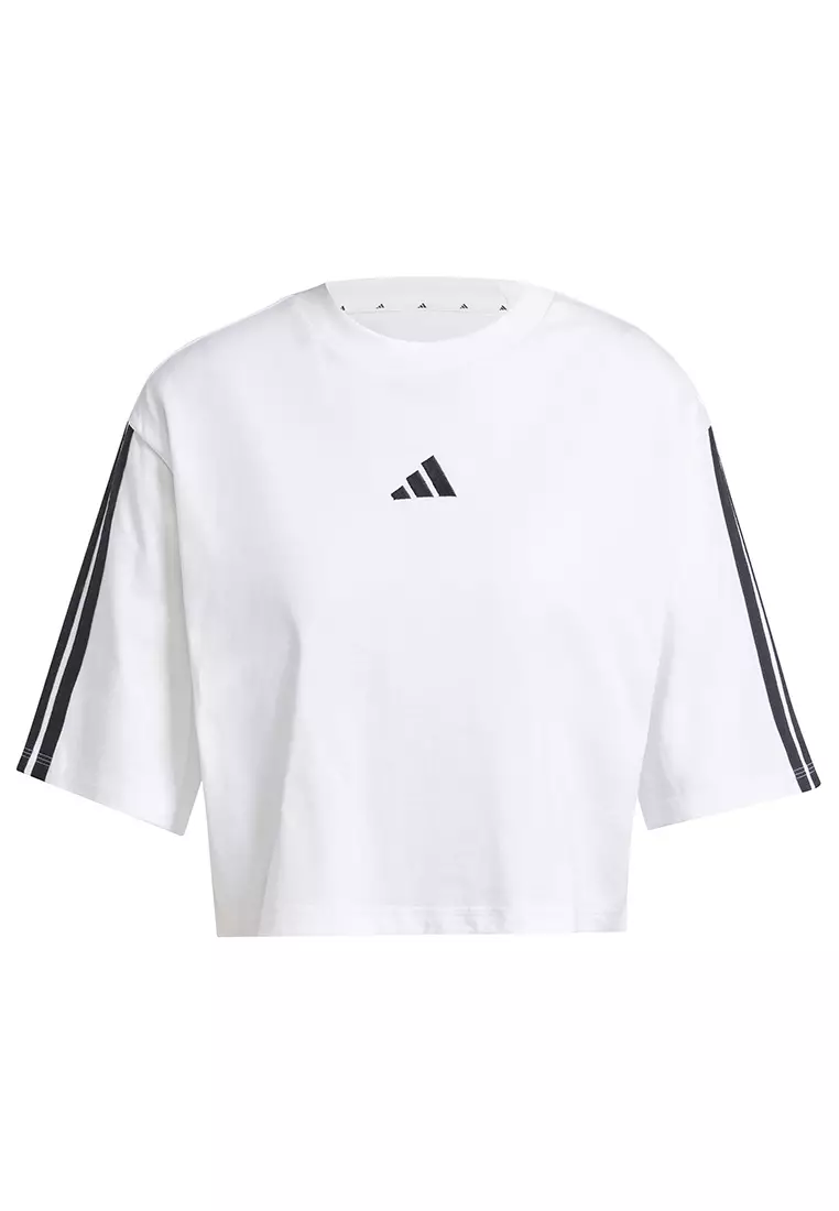Essentials 3-Stripes Cotton Loose T-Shirt