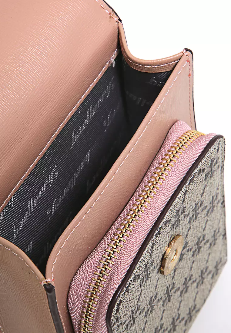 Tas Selempang Wanita Sling Bag Elegant Design Many Pocket Material Leather ORIGINAL