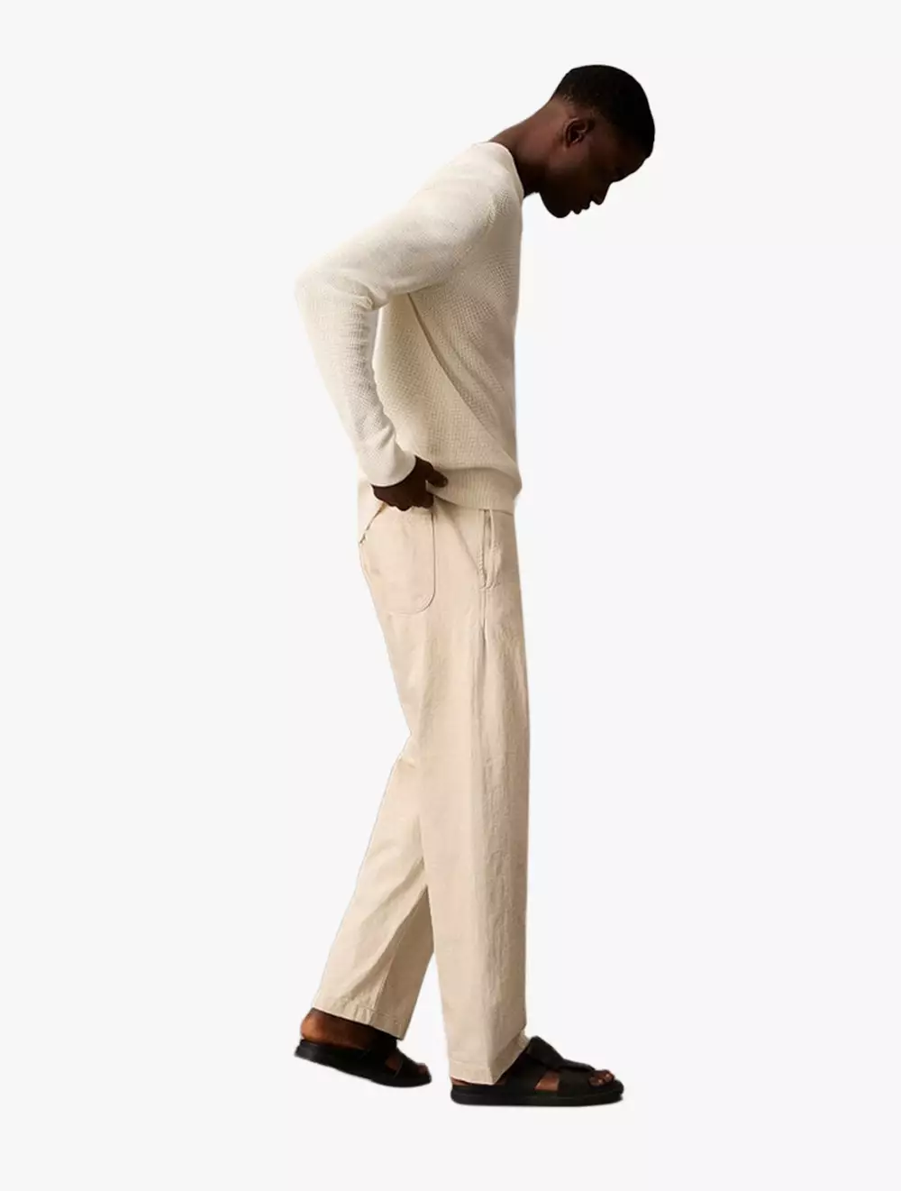 Calvin Klein - Cotton Linen Pants