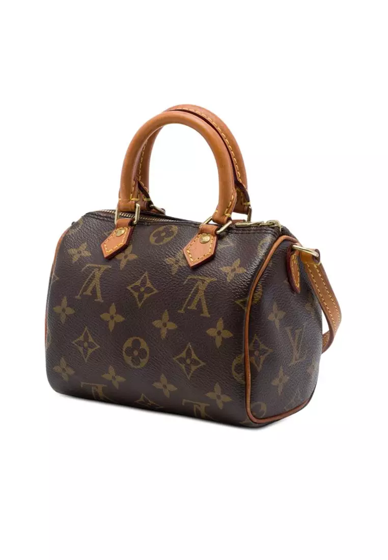 Pre-Loved Louis Vuitton Monogram Nano Speedy Bandouliere