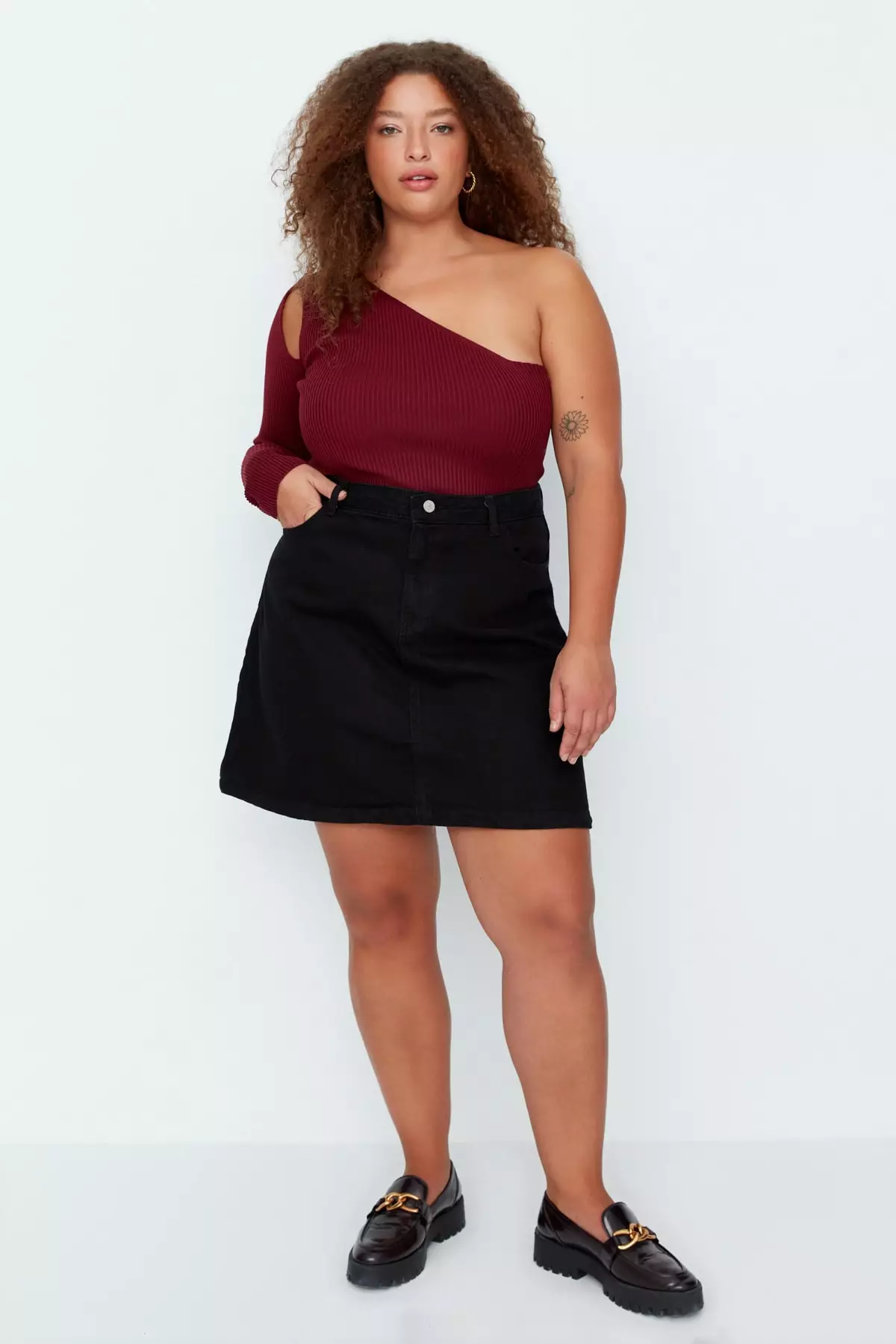 Denim short best sale skirts online