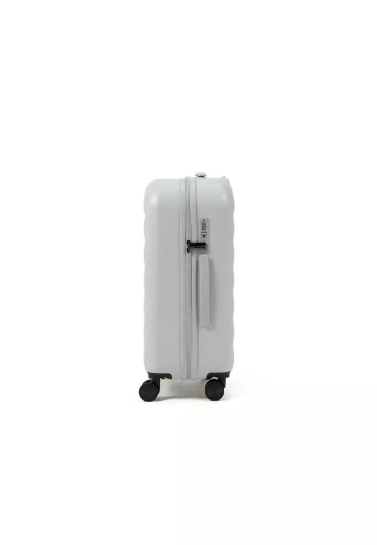Puff 24"  Hard Case Luggage In Gray