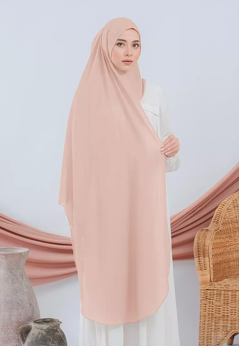 HIJAB INSTAN SABIYA - LIGHT PEACH