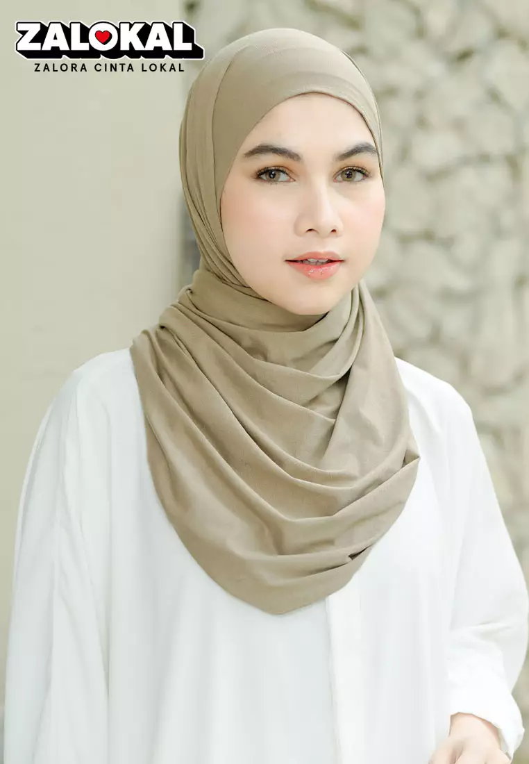 Tana Shawl Taupe Grey