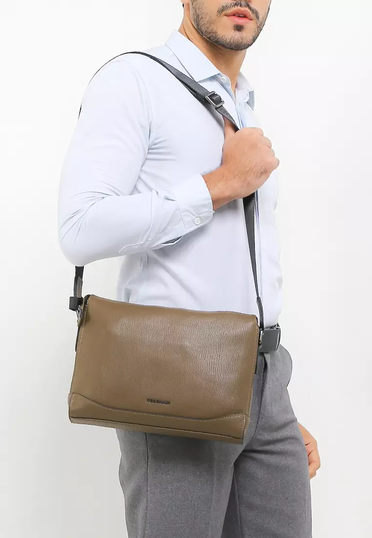 River Messenger Bag-L