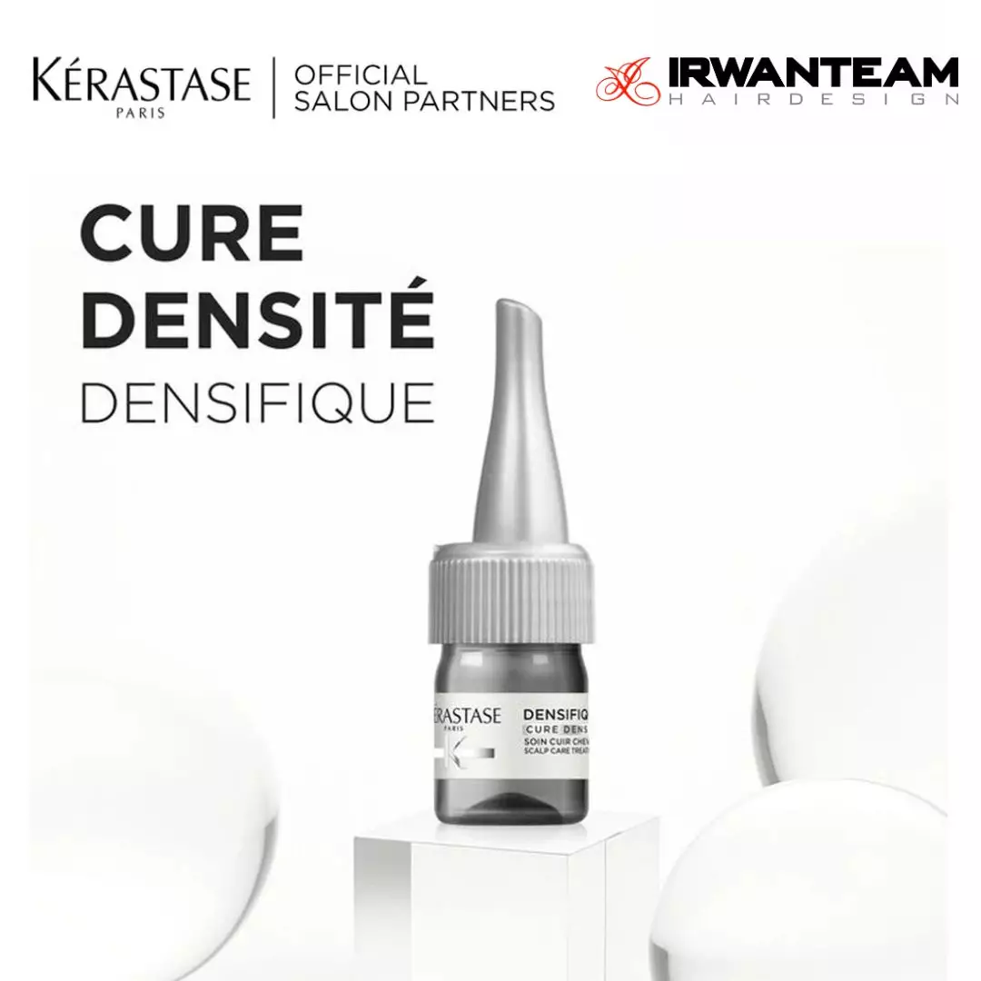 Kerastase Densifique Cure Femme 42*6ml Intensive Hair Growth Serum - Serum Intensif untuk Rambut Lebih Tebal & Lebat
