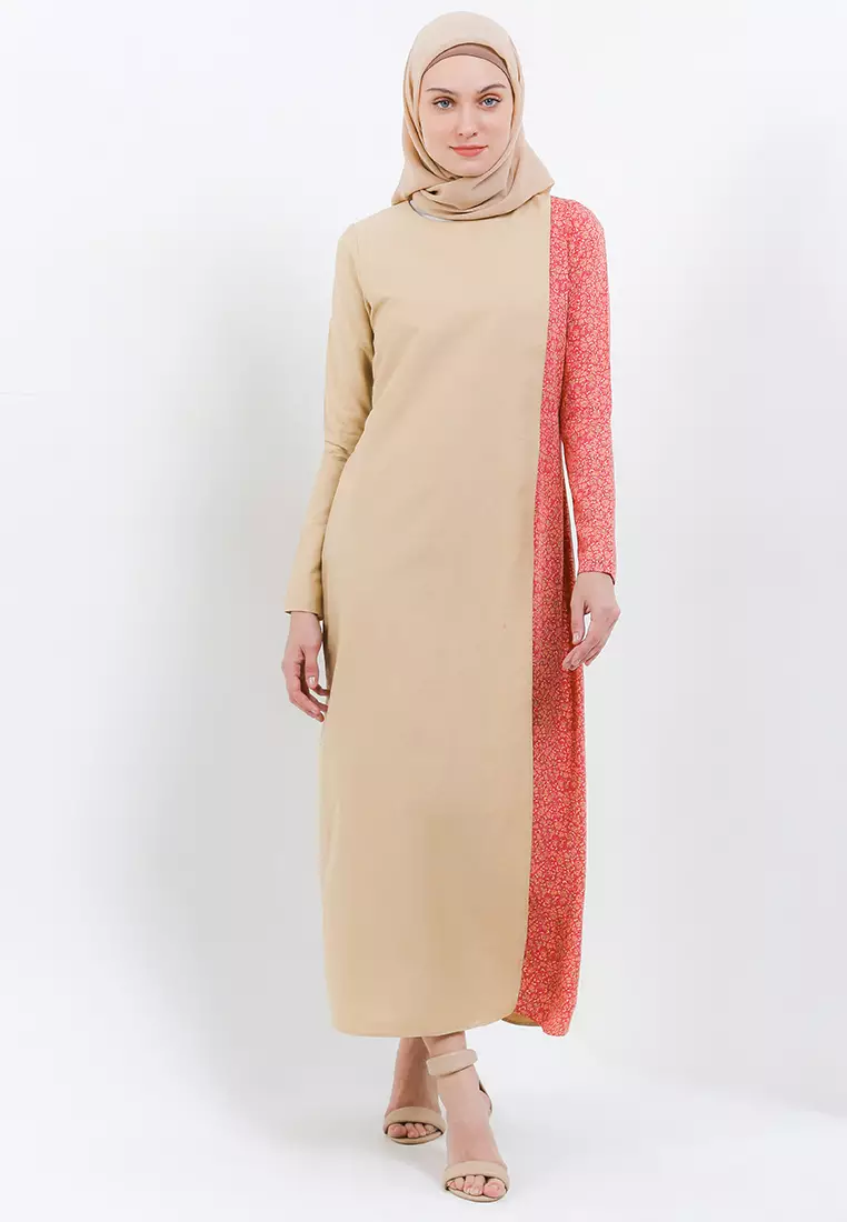 Sumira Dress In Pink Floral Print