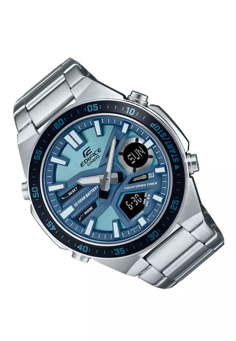 Edifice Digital Analog Watch EFV-C110D-2B