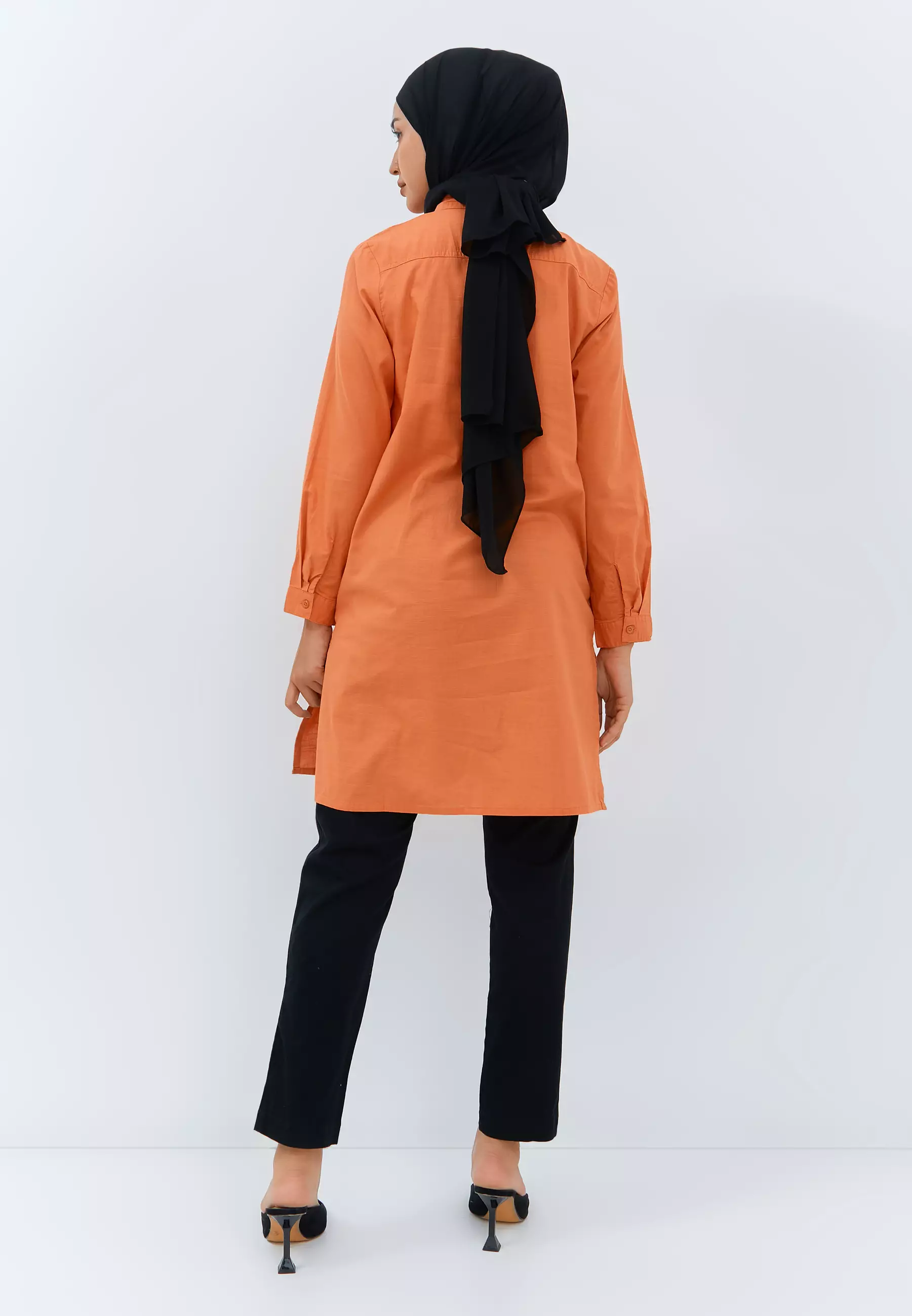 Humaira Orange Tunic (G.1708)