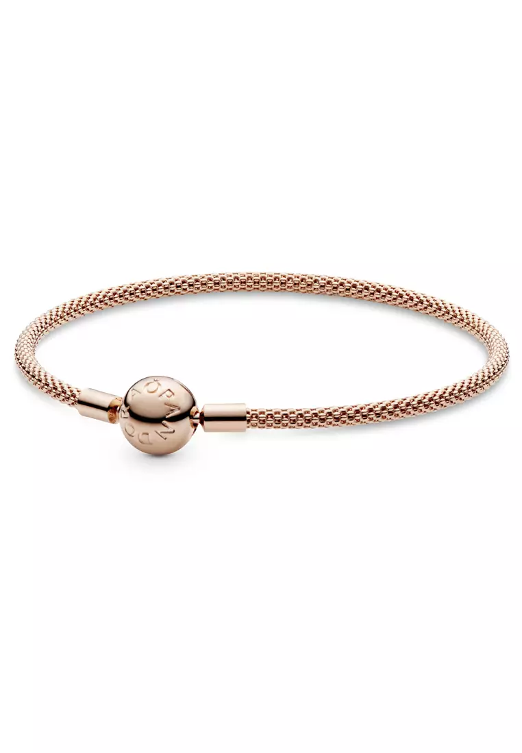 Buy Pandora Moments Mesh Bracelet 2025 Online ZALORA Philippines - Main Image