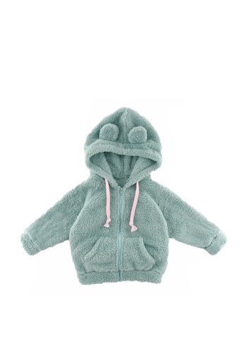 Buy Uhoh Hooded Jacket With Bear Ear Online Zalora Malaysia