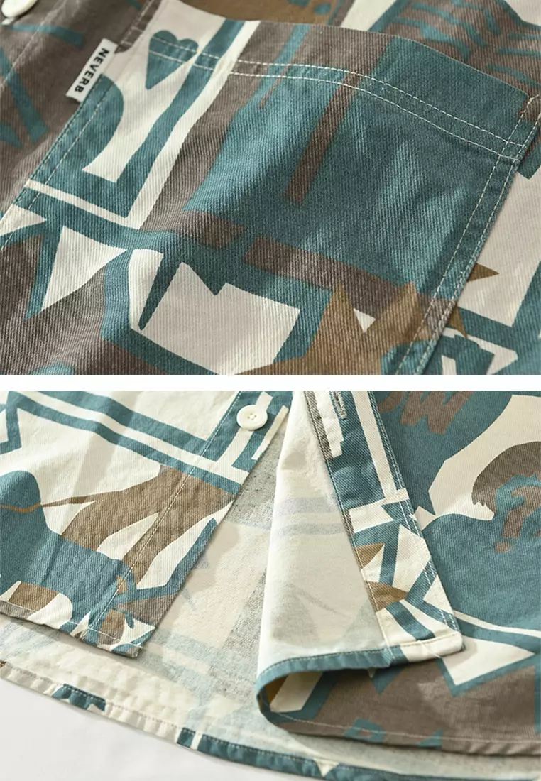 Trend Printed Casual Shirt WM7218