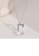 Glamorousky white 925 Sterling Silver Fashion Temperament Musical Note Freshwater Pearl Pendant with Cubic Zirconia and Necklace 6C0F5ACDF1803CGS_3