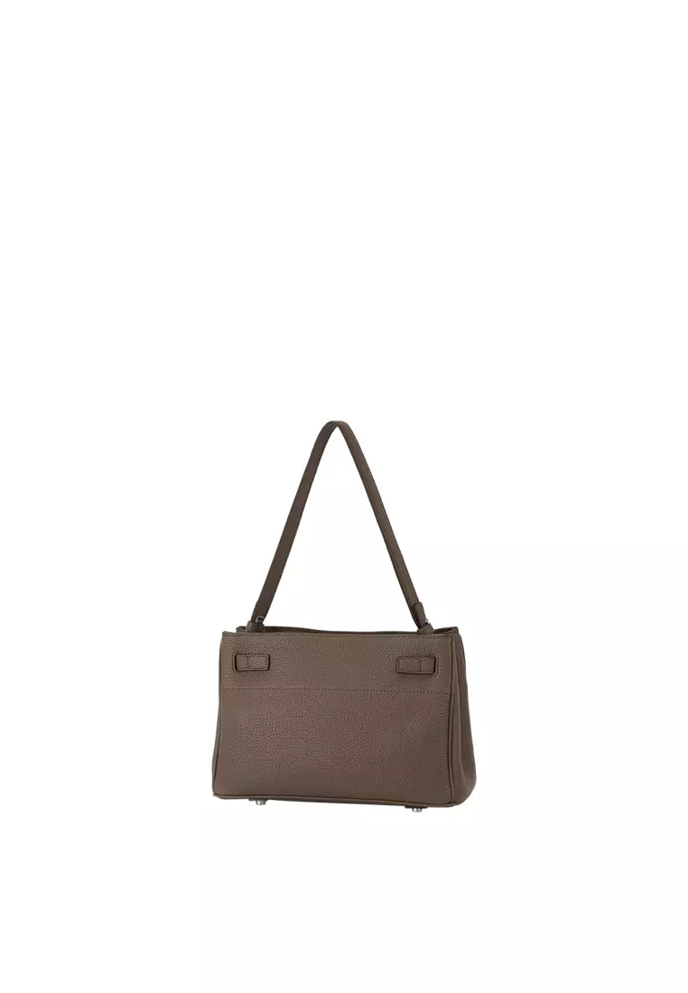SAOIRSE Soft Structural Belt Tote II Mini - Elephant Grey