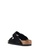 Birkenstock black Arizona Suede Sandals BD8FFSHA2B657CGS_3