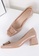 Halo brown Patent Leather Elegant Pointed Toe Heels 3C7B5SHB5FFBD7GS_3