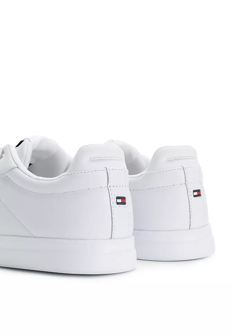 Icon Leather Court Trainers - TH Mainline
