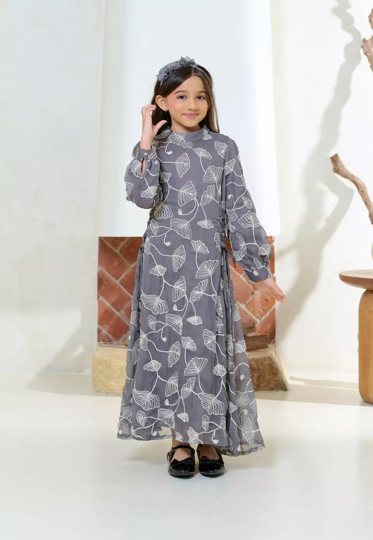 Zakiyya Dress - Stone Kids