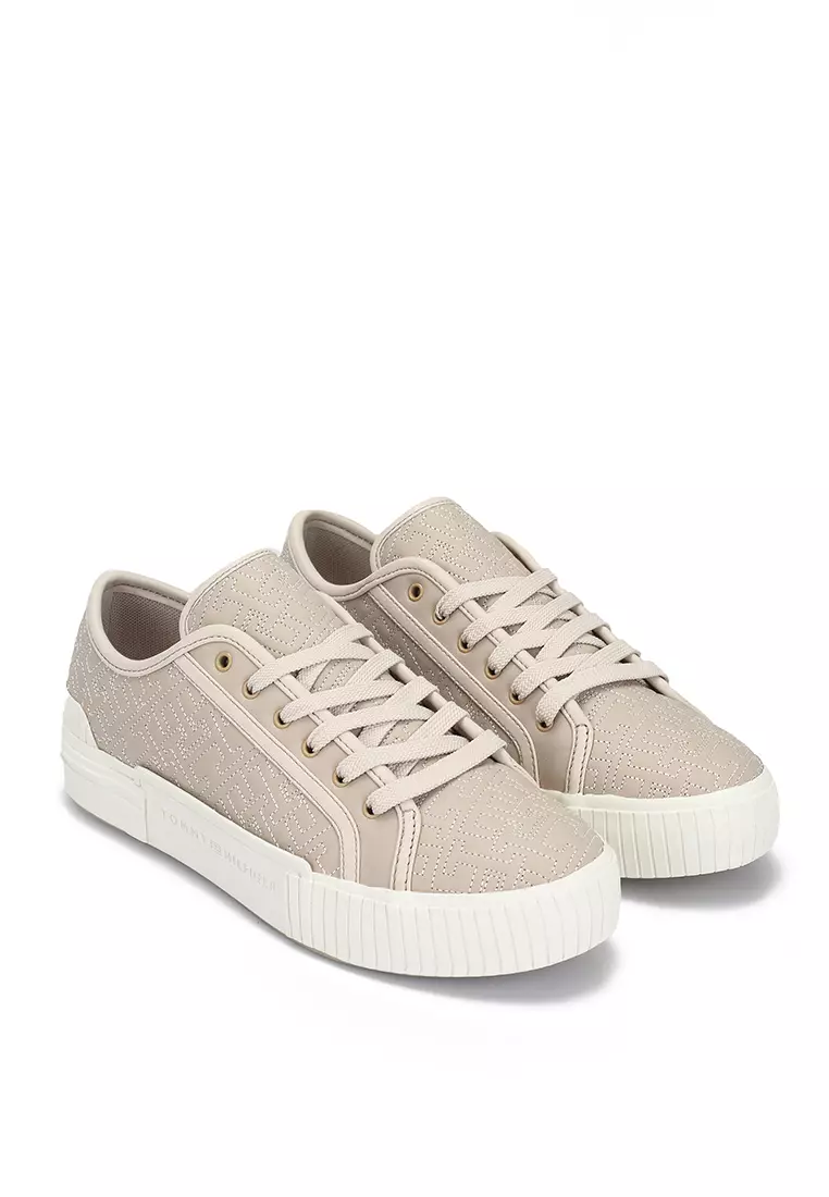 Buy Tommy Hilfiger Vulc Quilted Mono Sneaker Online | ZALORA Malaysia