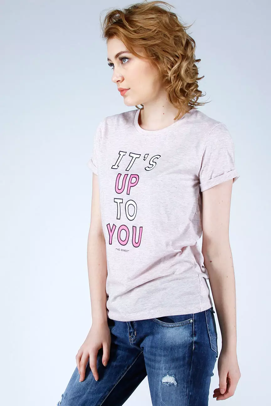 Kaos Wanita Little Suri Misty Pink