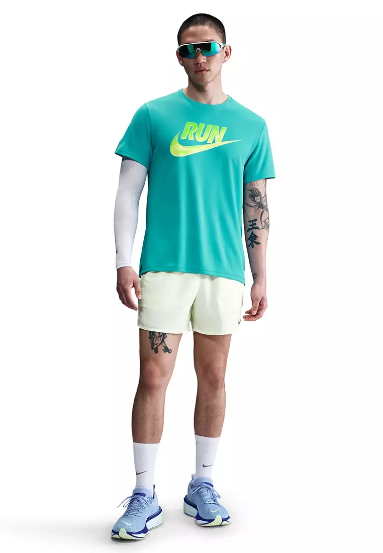 ★Nike★ Miler Run Energy Dry Fit Short Sleeve Running Top M Nike Miler Run Energy Men's Dri-FIT Short-Sleeve Running Top