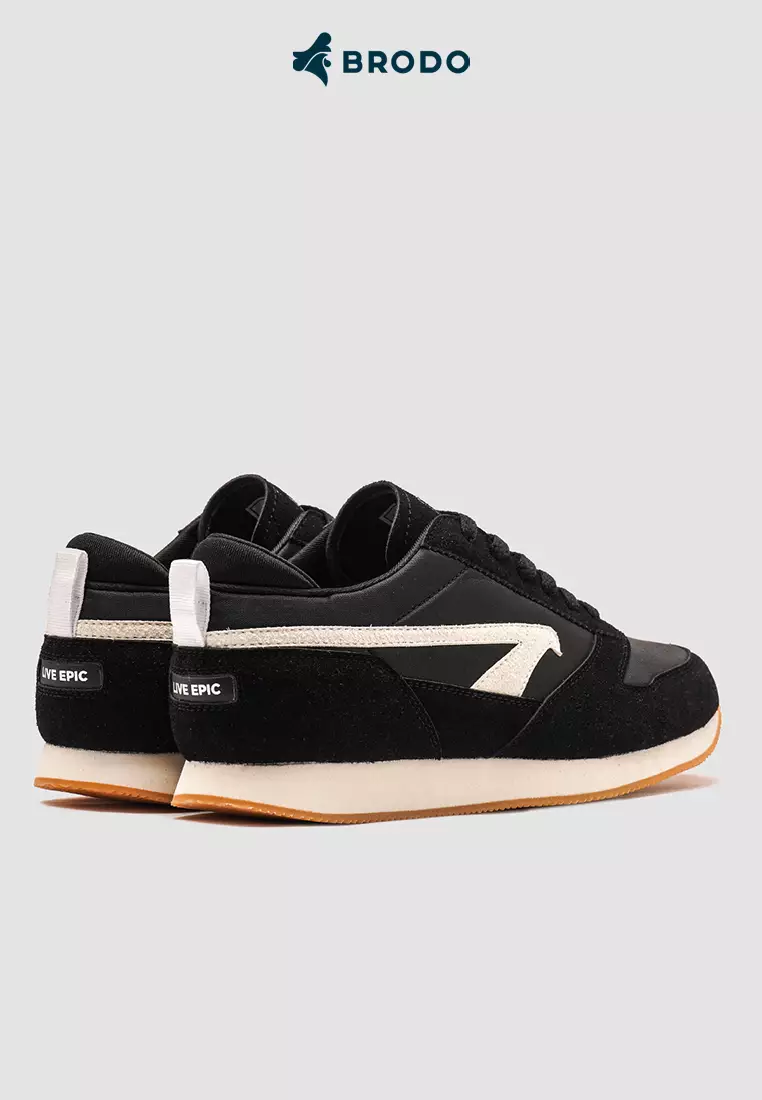 BRODO - Sneakers Tizano Black Nylon OWS
