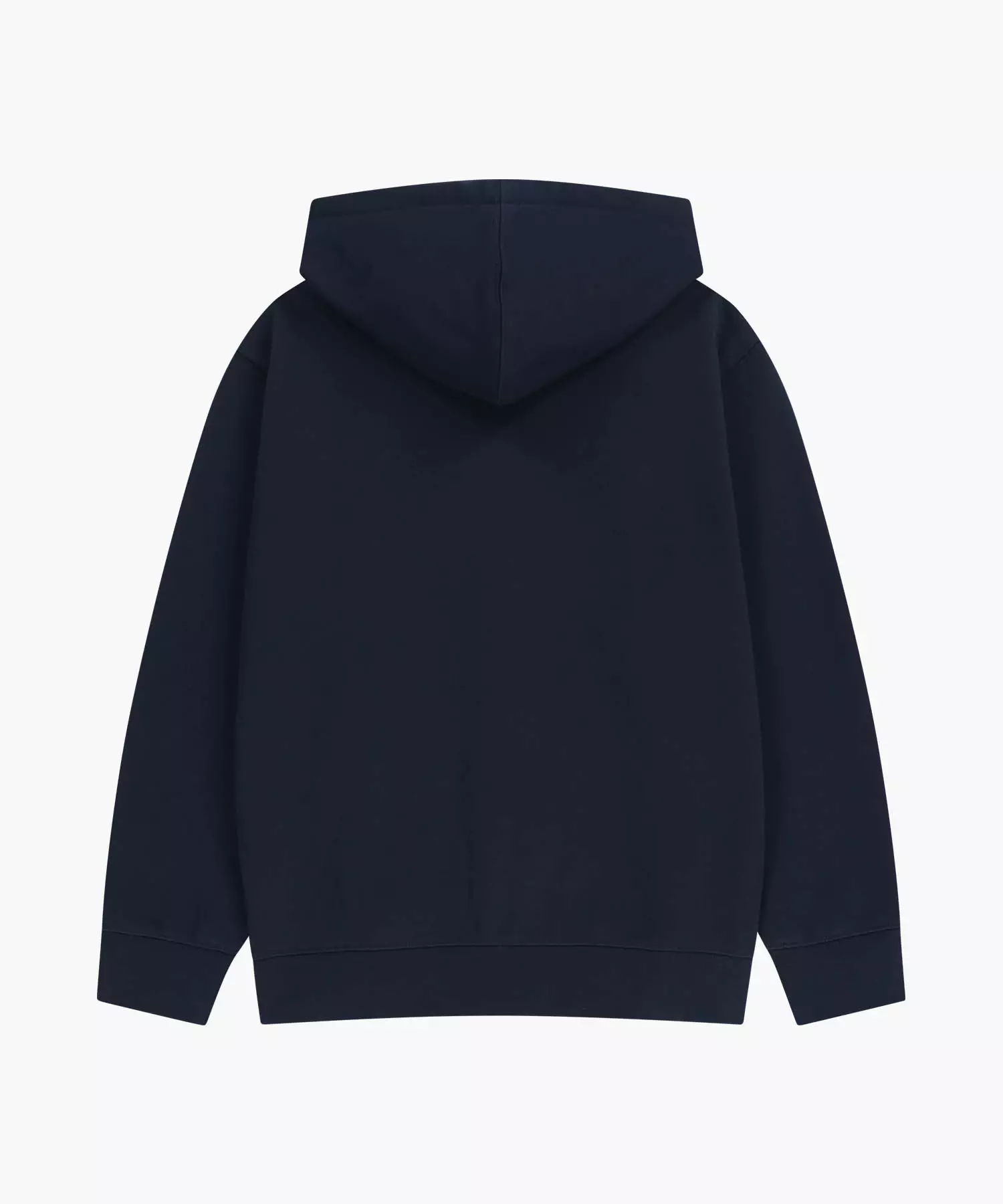 CLASSIC LOGO APPLIQUE HOODIE ZIPUP navy