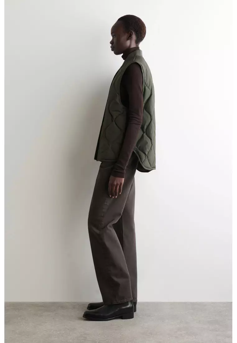 OVERSIZED QUILTED DOWN GILET