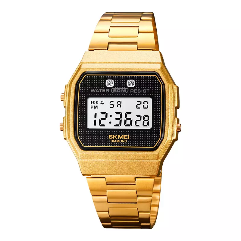 Jam deals skmei gold