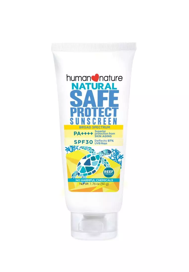 Buy Human Nature SafeProtect SPF30 Sunscreen 50g 2024 Online | ZALORA ...