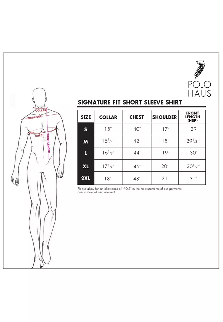 Polo Haus - Men’s Short Sleeve Shirt MWSSV1120